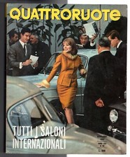 QUATTRORUOTE - N 95, NOVEMBRE - 1963 - TUTTI I SALONI INTERNAZIONALI