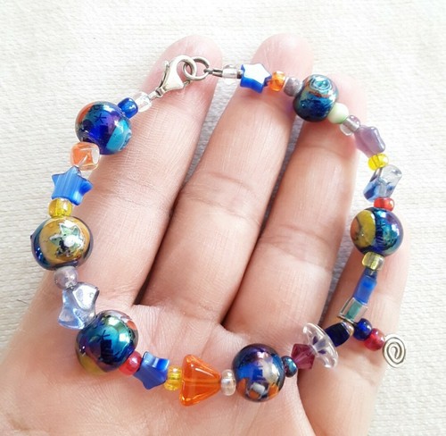 Bracciale 7mm raro naturale - bracciale, 9,7mm