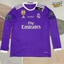 Maglia viola manica lunga Real