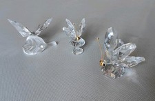 Lotto 3 Farfalle In Cristallo