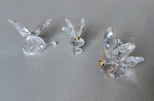 Lotto farfalle cristallo - lotto,