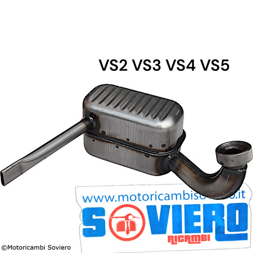 Marmitta vespa 150 vs2 - marmitta, vs3