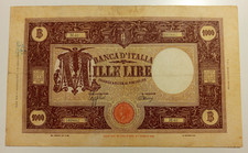 1000 LIRE 11/11/1944 BB