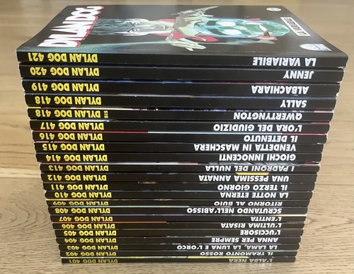 Dylan dog completa 401 421 - dylan,