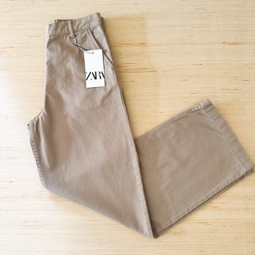 Pantalone chino donna zara - pantalone,