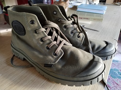 Scarpe palladium pampa kaki - pampa, hi