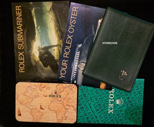 Rolex submariner booklet - rolex,