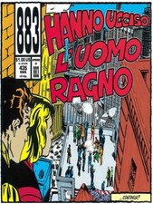 Poster Copertina Album 883 Hanno ucciso l'uomo ragno - 30x40