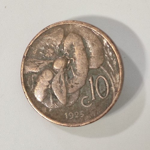Italia centesimi 1920 - 10, 1920-1937