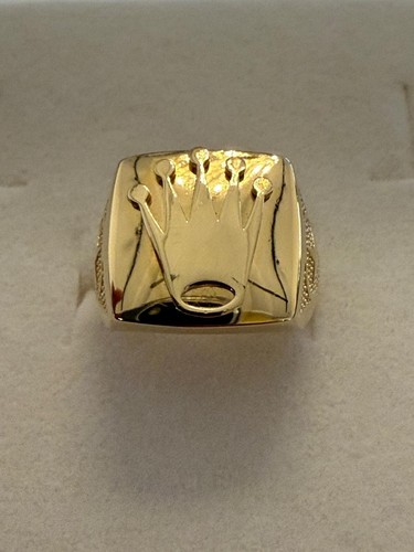 Anello uomo oro giallo 18 - da,