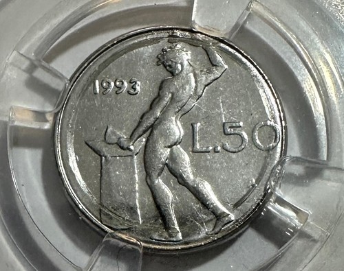 Micro moneta lire - 50,