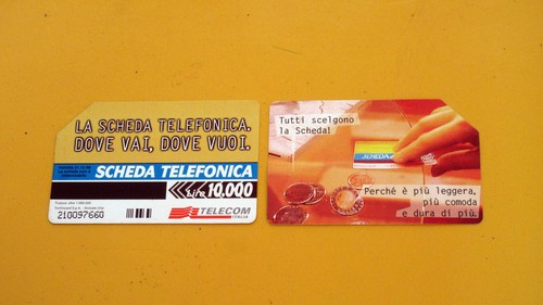Scheda telefonica telecom - , l
