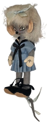 Bambola topo feltro stile - bambola, in