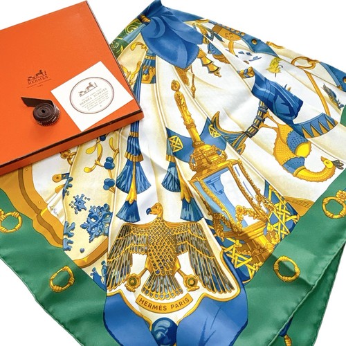 Sciarpa seta vintage hermes - sciarpa,