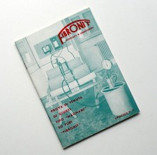 FIBRONIT PROVA TENUTA DI GIUNTI TIPO MAGNANI SU TUBI FIBRONIT BARI 1963 L4132S58