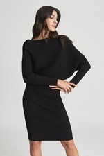 Abito maglione drappeggio in