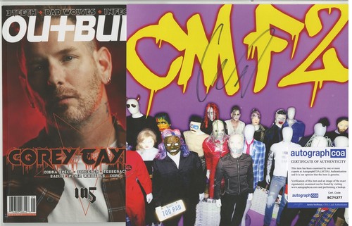Corey taylor cmf2 firmato - corey,