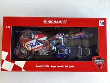 Minichamps modello 1:12 Ducati 999F04 Regis Laconi WSB 2004 confezione originale nuova!