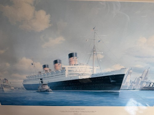 Queen mary stampa - r.m.s,