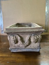 CASSONETTI FIORIERE IN TERRACOTTA COPPIA 