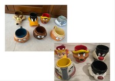 N. 12 tazze Disney , WARNER BROS e Buondì - collezione privata.