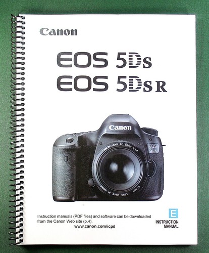 Canon eos 5ds 5dsr manuale - eos-5ds,