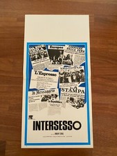 79S LOCANDINA Poster  INTERSESSO,Robert Crus UNFINISHED SEX,1981 transex
