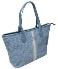 Borsa Shopping Blu Jeans