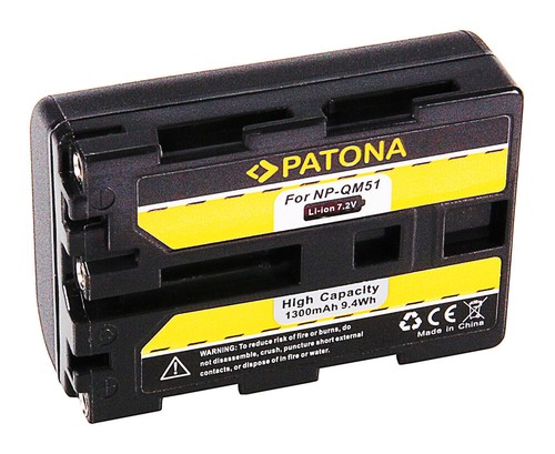 Batteria patona 1300mah - 7,2v,
