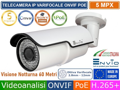 Telecamera 5mp varifocal - telecamera,