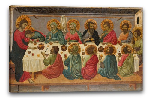 Tela cornice ugolino - ugolino, siena