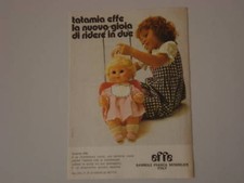 advertising Pubblicità 1975 BAMBOLA TATAMIA EFFE