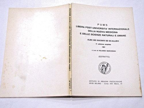 Pums albo docenti allievi - docenti,