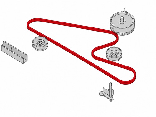 Cinghia trapezoidale per