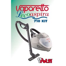 PULITORE A VAPORE POLTI VAPORETTO LECOASPIRA AS 710 2300W ASPIRA SOLIDI/LIQUIDI
