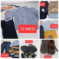 Pacchetto Abbigliamento Bambino + 50 Articoli Tra Vestiti E Scarpe 1-24 Mesi