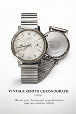Zenith cronografo vintage uomo