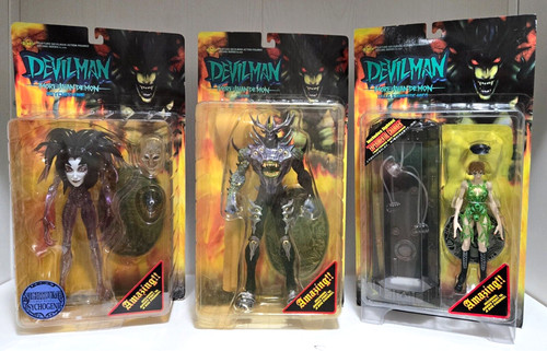 2001 devil man action figures - man,
