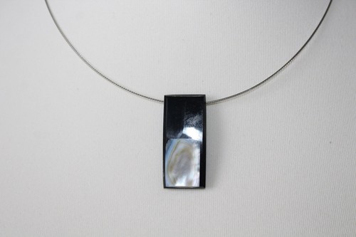 Collana catenina ciondolo - , nero