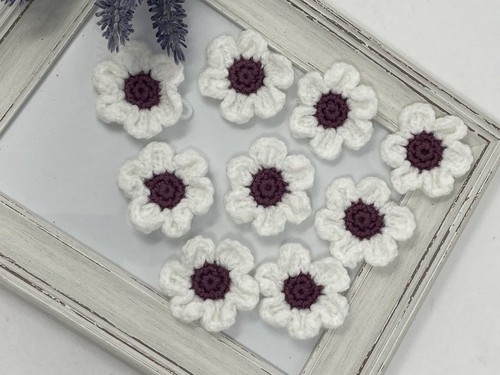 Applique fiori margherita - 9,