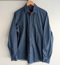Remus uomo camicia blu - camicia,