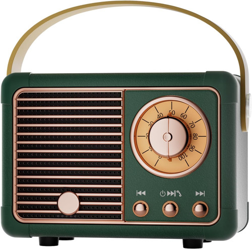 Altoparlante bluetooth retrò - bluetooth,