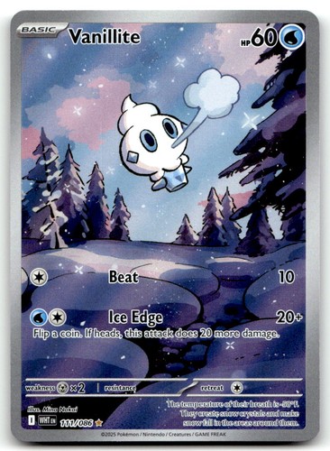Vanillite illustration rare - vanillite,