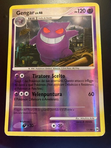 Gengar reverse holo - lv.46,