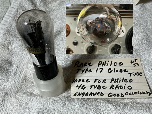 Philco type tubo globo - philco, 17