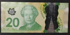 Canada banconota da 20 dollari