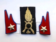 Lotto Fanteria Meccanizzata mostrine camicia + fregio basco