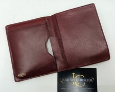 VALEXTRA VINTAGE BURGUNDY