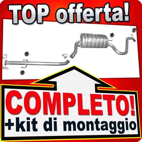 Silenziatore posteriore per - silenziatore,