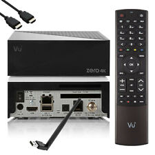 ►VU Zero 4K SE Ultra HD HDR Ricevitore PVR satellitare, Smart HbbTV, Mediateca, 150 WiFi
